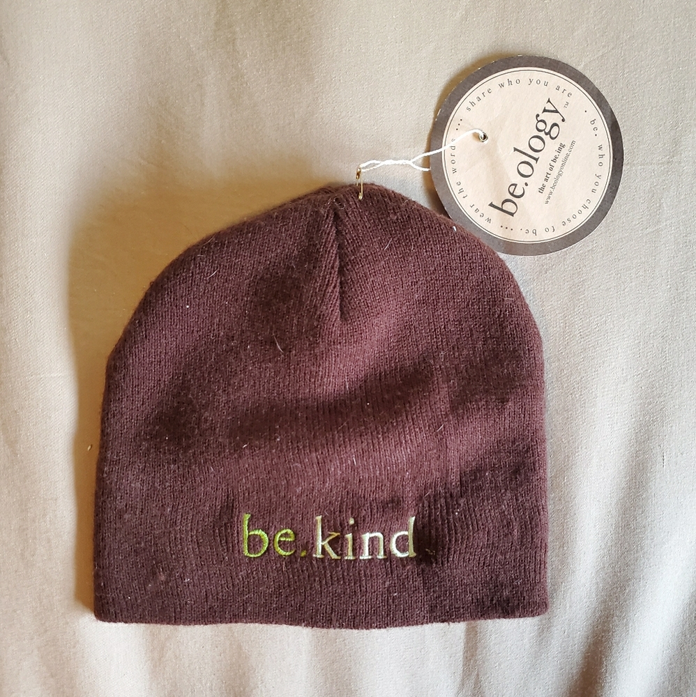 be.ology Brown Beanie